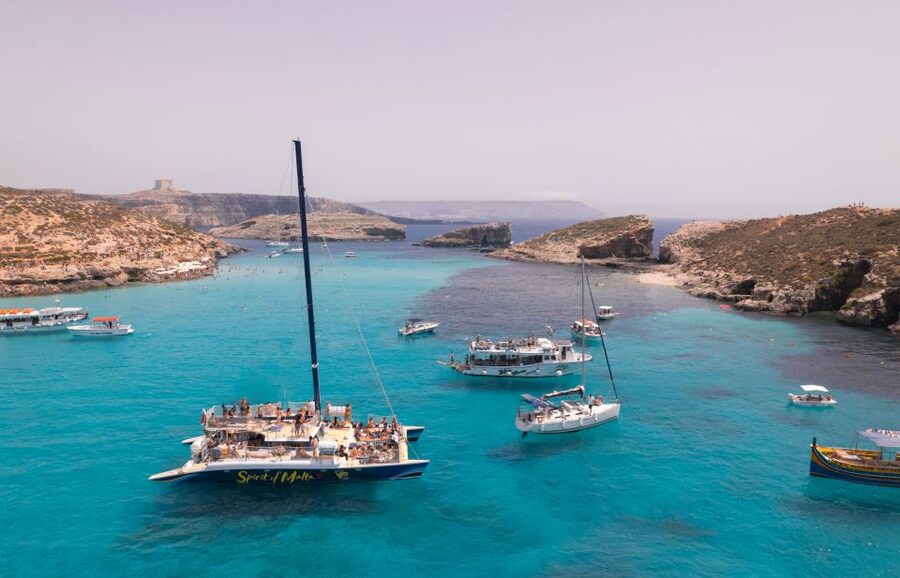 Comino: Blue Lagoon Catamaran Cruise with Lunch and Open Bar - What kind of day is this?