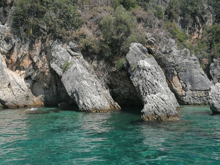Corfu: Private Sailing Yacht Cruise - Swimming Near Vido Island
