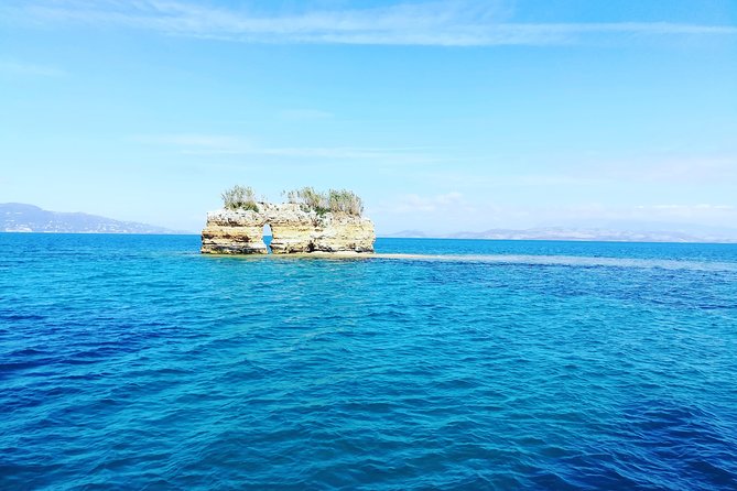 Corfu: Private Yacht Cruise - Mouse Island and the famous runway view