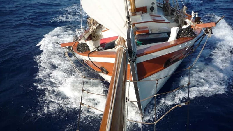 Corfu: Sunset Cruise on a Traditional Wooden Sailing Yacht - Garitsa Bay, Mon Repos, and the open coast