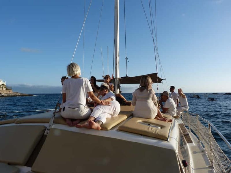 Costa Adeje: Catamaran Tour, Snorkelling, Snacks & Drinks - Setting sail from Puerto Colón