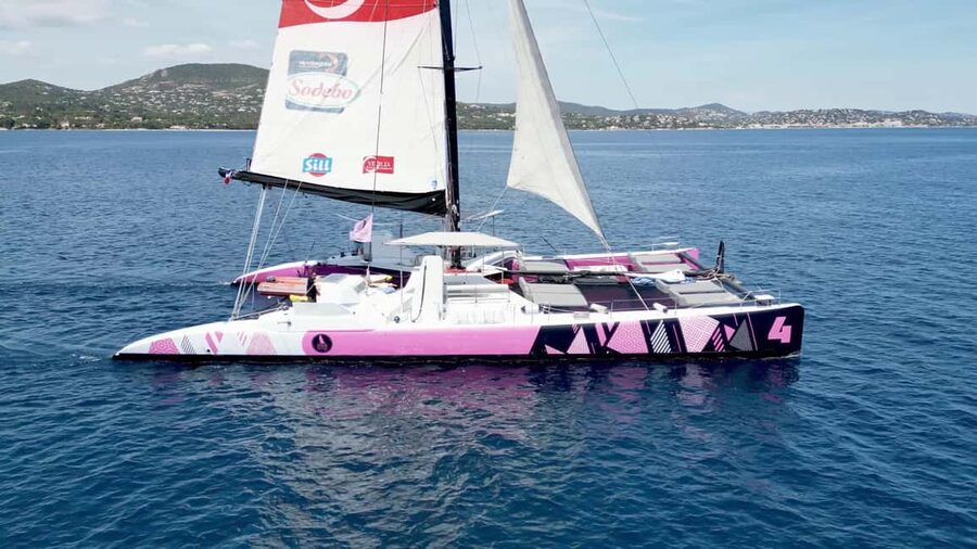 Côte d'Azur: Cap Taillat Catamaran Day Tour - The Ride Out: About Three Hours Under Sail