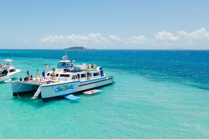 Culebra Full Day Beach and Fun Experience by Catamaran - Leaving Fajardo for the open water