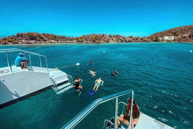 Culebra Snorkeling Tour by Catamaran from Fajardo - Lunch, rum drinks, and an easy break