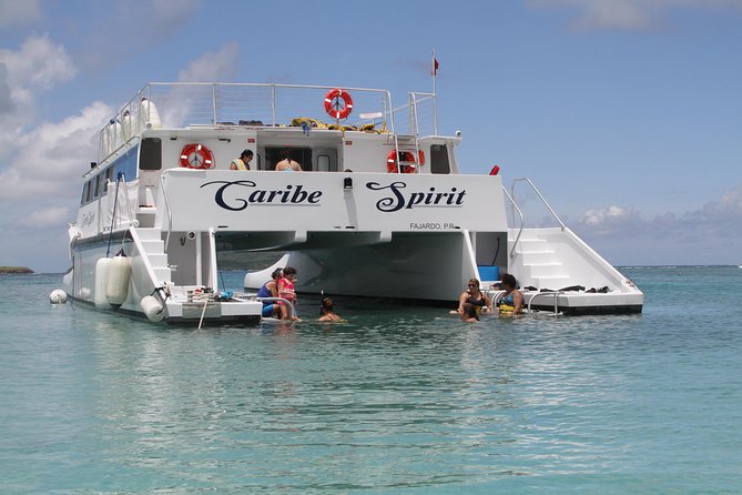 Culebra Snorkeling Tour by Catamaran from Fajardo - The catamaran ride and Cordillera views