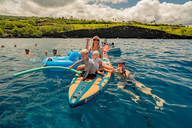 Deluxe Snorkel & Dolphin Watch Aboard a Luxury Catamaran from Kailua-Kona - Red Hill snorkeling, with an important limitation