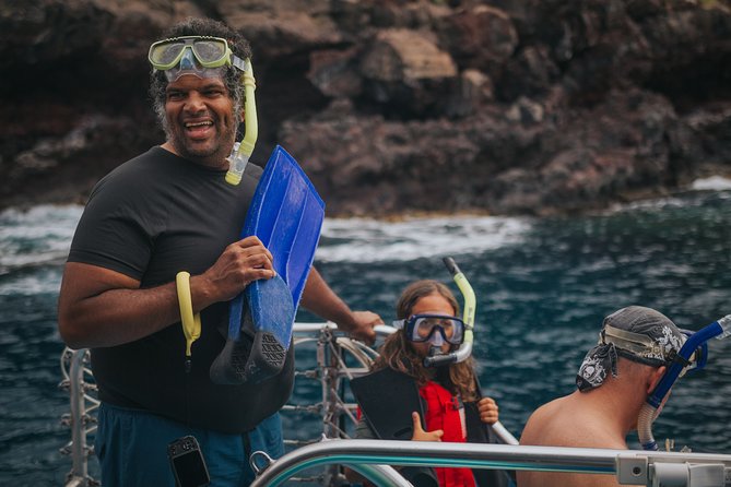 Deluxe Snorkel & Dolphin Watch Aboard a Luxury Catamaran from Kailua-Kona - The crew and the feel of the service