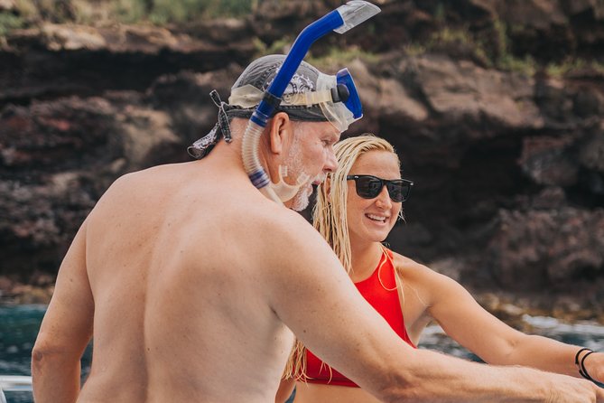 Deluxe Snorkel & Dolphin Watch Aboard a Luxury Catamaran from Kailua-Kona - Is $183.77 a fair price?