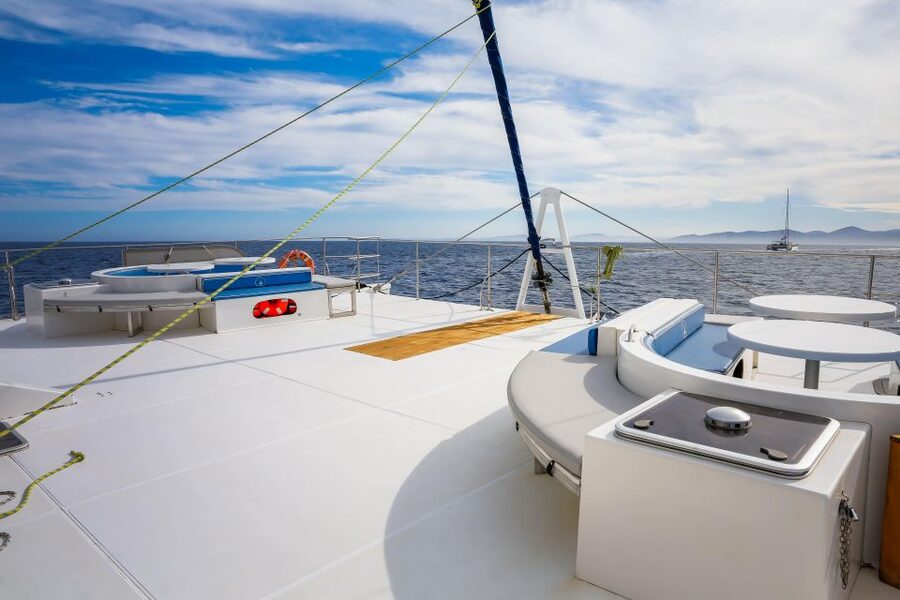 Denia: Cova Tallada Catamaran Tour and Swimming Stop - The Coast Toward Las Rotas and Jávea