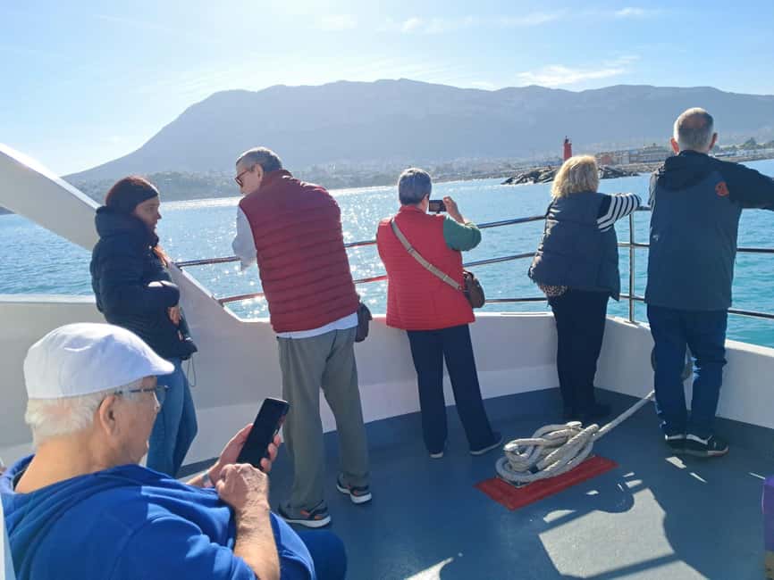 Denia: Cova tallada Catamaran Trip w/ Mussel Tasting & Wine - What the Onboard Mood Is Like