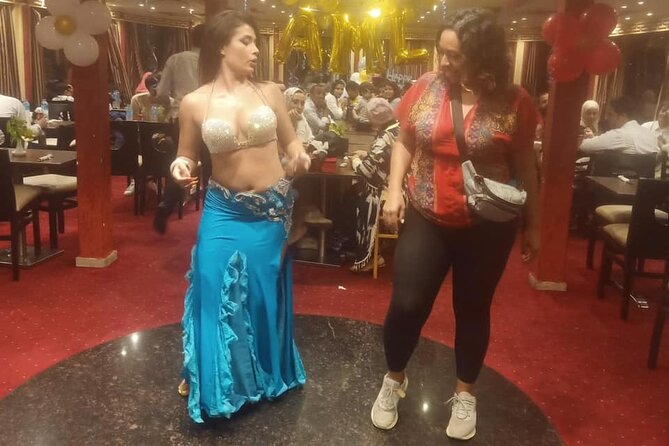Dinner Nile Cruise belly dancer open buffer tanora show sailing on Nile - Egyptian buffet dinner, with a few practical expectations