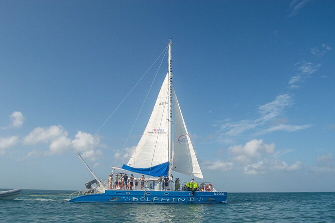 Dolphin Catamaran Snorkel and Sail with Open Bar - Second stop: Boca Catalina Bay