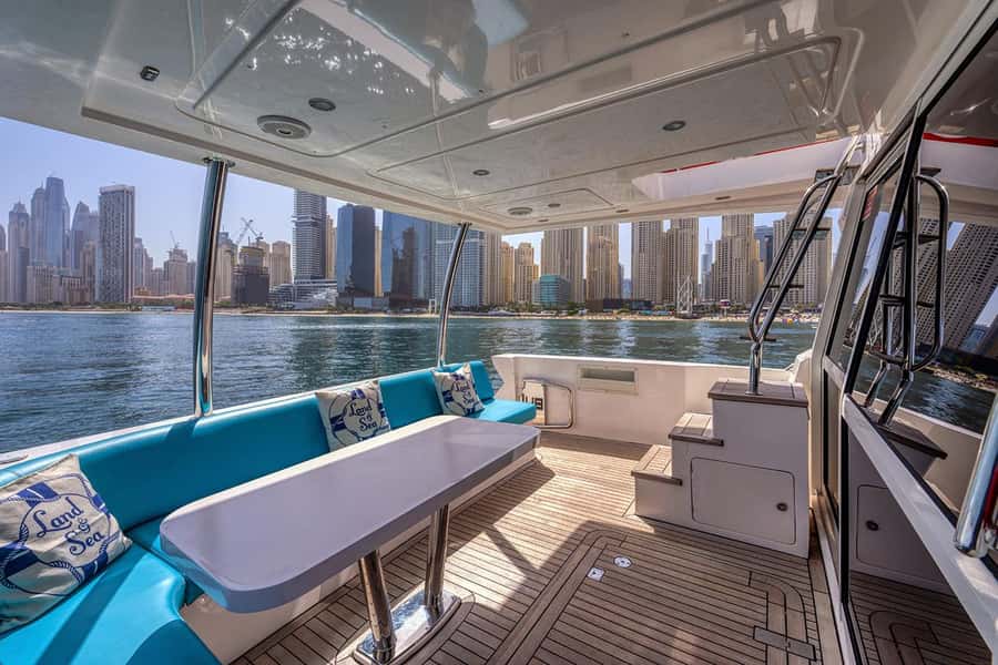 Dubai: 2-Hour Private Yacht Cruise around Burj Al-Arab - Cruising through Dubai Marina