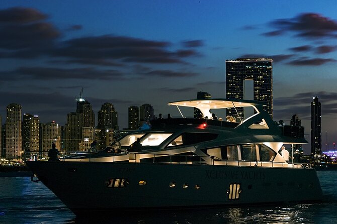 Dubai Harbour Luxury Yacht Tour with BBQ & Drinks - Skydive Dubai: look up at the right moment