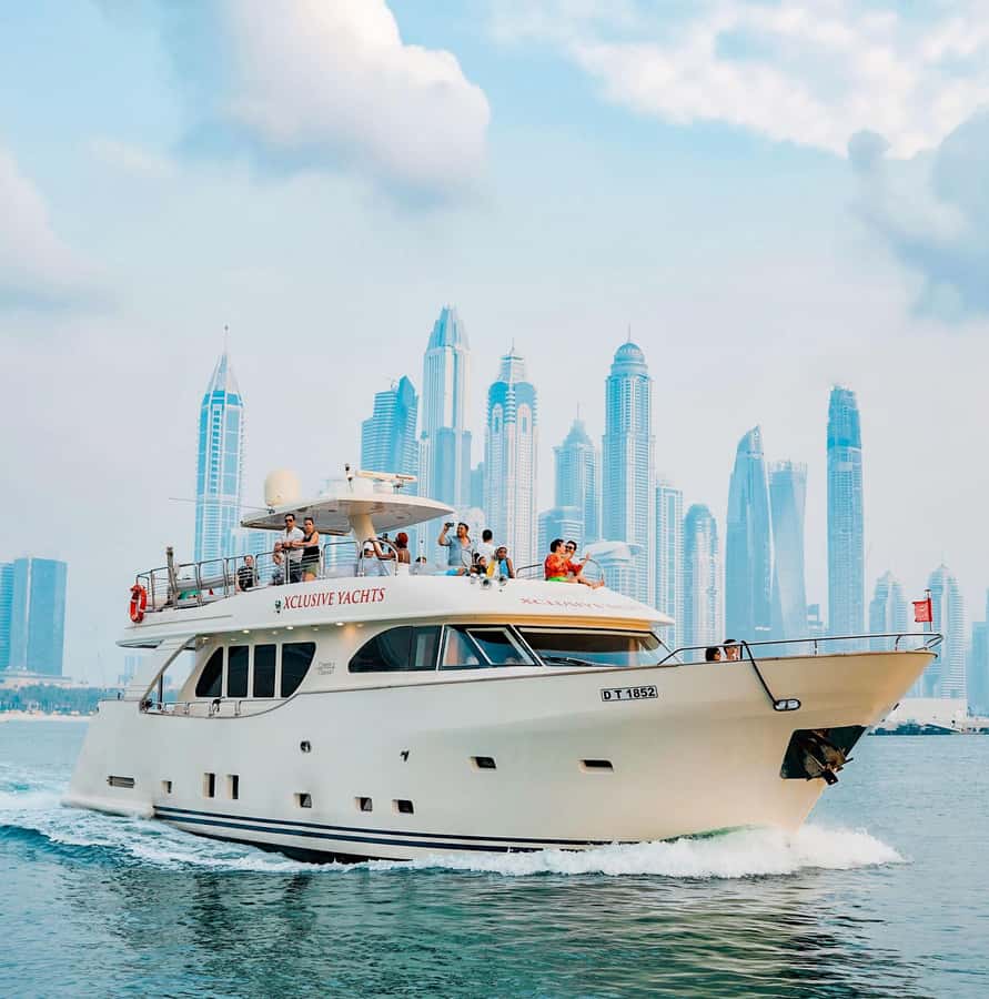 Dubai: Instagrammable Yacht Tour with Drinks & Ain/JBR Views - Dubai Marina looks sharper from the water