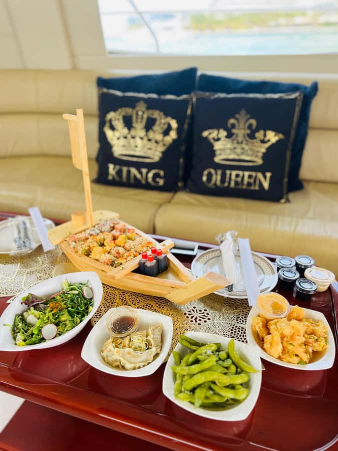 Dubai: Luxury Private 50 FT Yacht Cruise + Optional Sushi - What the yacht feels like onboard