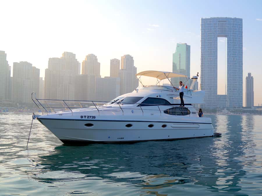 Dubai: Luxury Private 50 FT Yacht Cruise + Optional Sushi - Is $218 good value?