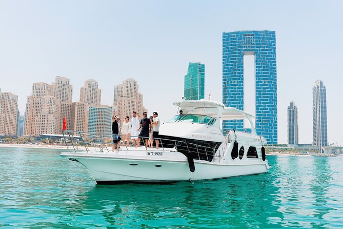 Dubai Marina 1hr Yacht tour with Drinks - Dubai Marina from the water