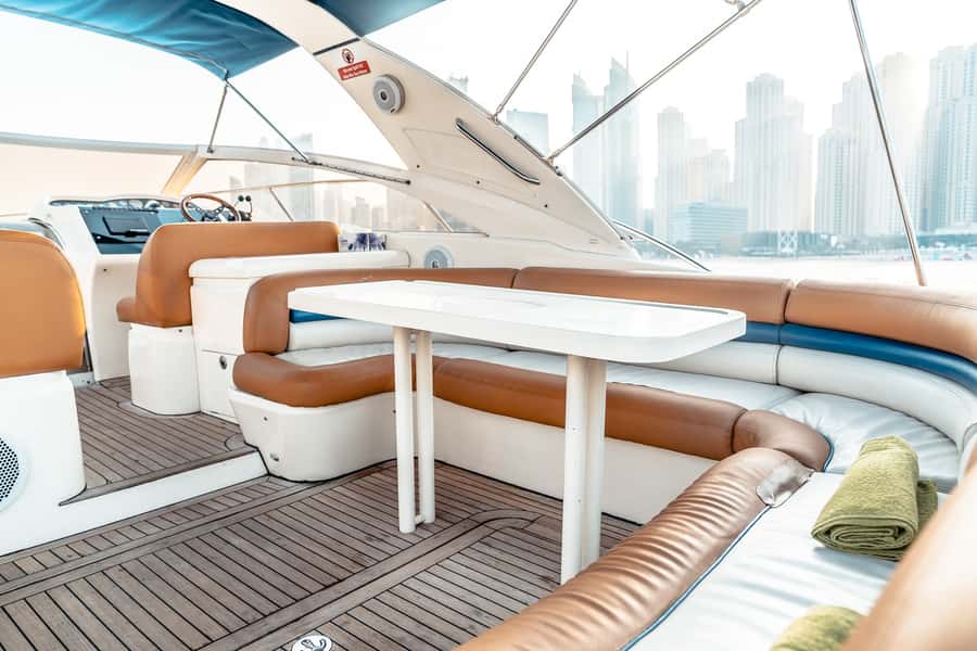 Dubai: Private Luxury Everest Yacht Cruise from Dubai Marina - Seeing Dubai from a private yacht instead of a tour boat