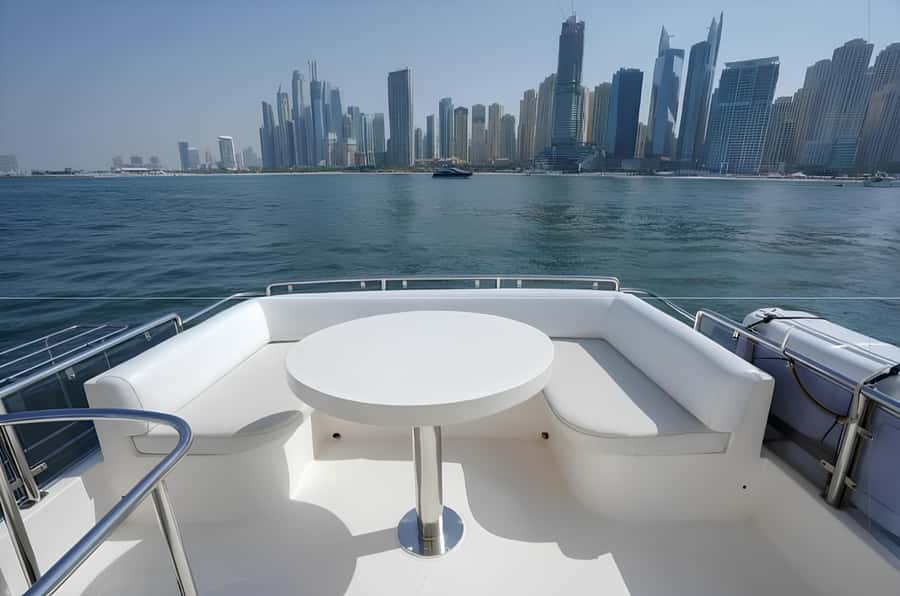 Dubai: Private Yacht Tour Experience with Soft Drinks - Two hours adds Burj Al Arab views