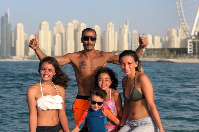 Dubai Yacht Sea escape Cruise, Swim, Tan & Sightsee! - Music, photos, and a more personal pace