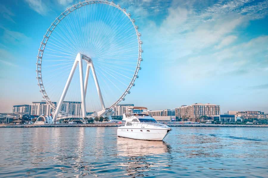Dubai Yacht Tour - Boat Trip upto 12 guests Private event - Safety, access, and the practical limits