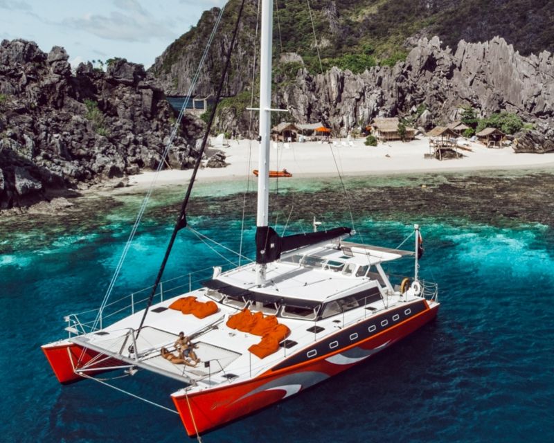 El Nido: Full-Day Premium Island Hopping Catamaran Cruise - Sunday, Wednesday, and Friday: Big Lagoon to Seven Commandos