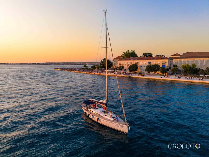 Elegant Sunset cruise under sails,large yacht,full comfort - Setting out from Zadar’s marina