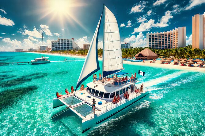 Exciting Catamaran Tour to Isla Mujeres, from Cancún! - Pickup from Cancun hotels and nearby resorts
