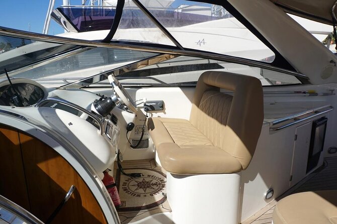 Exclusive Yacht Rental in Barcelona - Leaving Moll de la Marina in Sant Martí
