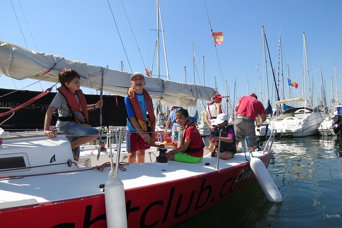 Family Sailing Tour in Barcelona - Swimming Off the Boat