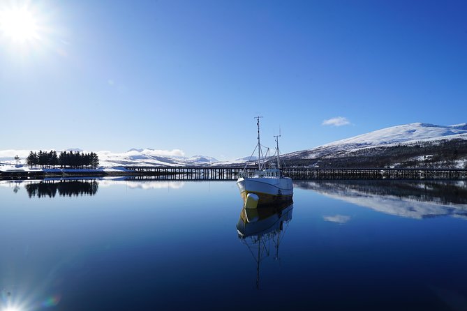 Fjordcruise in a Luxury Yacht Arctic Queen - Fjord views, with a useful bit of fine print