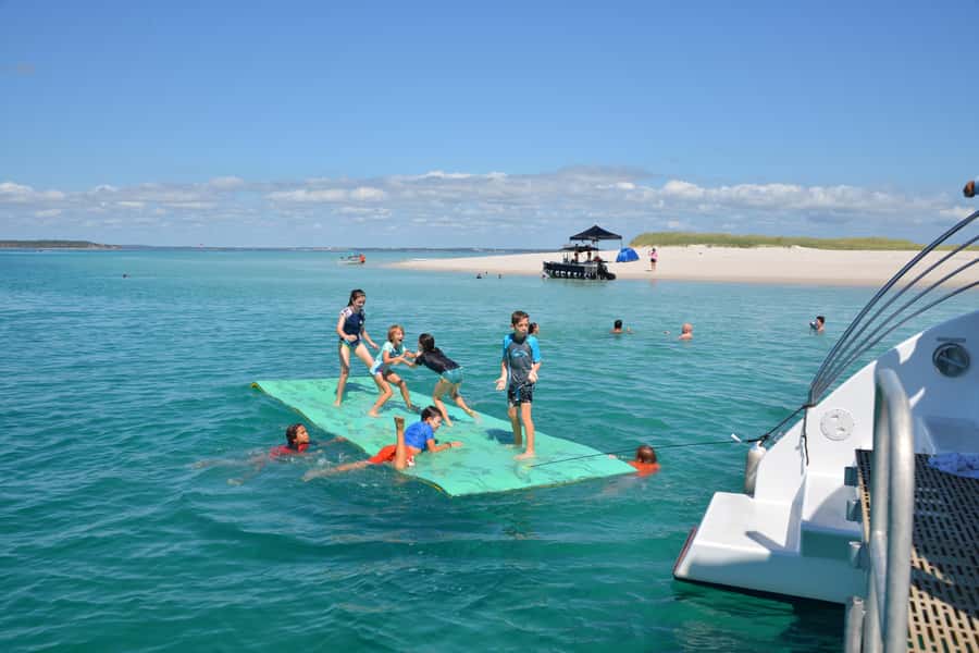Fraser Island 4-Hour Eco-Sailing Adventure - Pelican Bank and the swim near Fraser Island