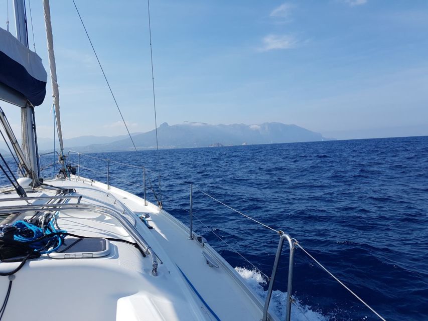From Arbatax: Gulf of Orosei Sail Boat Trip with Lunch - Lunch with Sardinian products on board