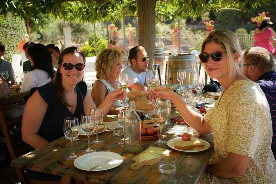 From Barcelona: Sailing and Wine Tasting Experience - Walking through Alella’s old estate