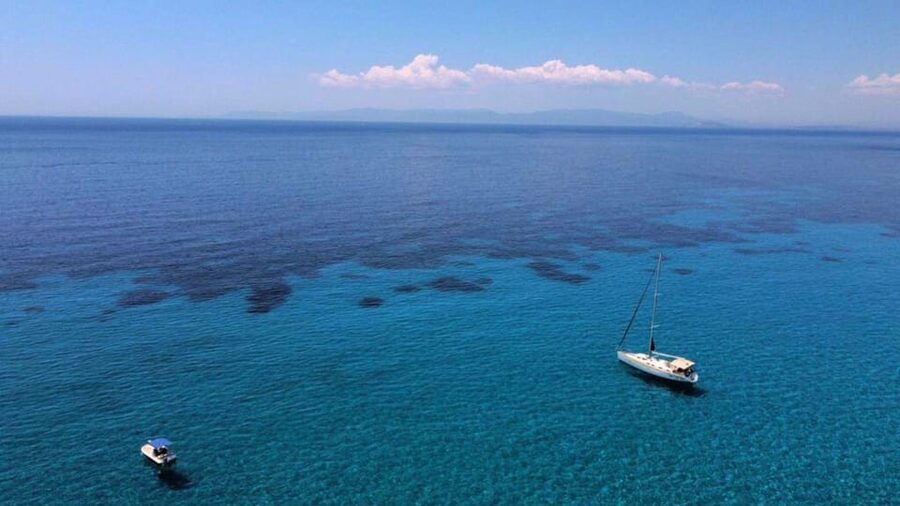 From Cagliari: Full Day Sailing at Mari Pintau - Seafood lunch with space to slow down