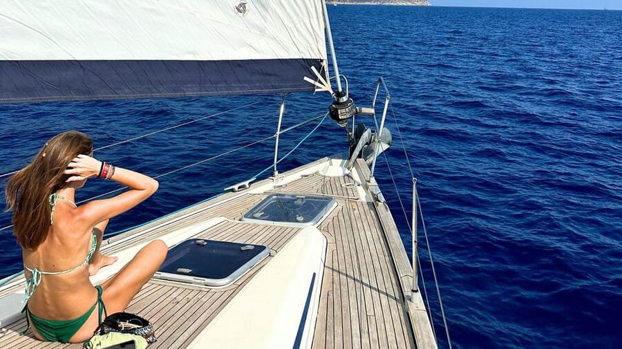 From Cagliari: Full Day Sailing at Mari Pintau - Sailing past Cagliari’s southern coast