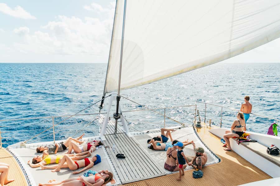 From Cairns: Great Barrier Reef Cruise by Premium Catamaran - Setting Out from Cairns at 8 AM