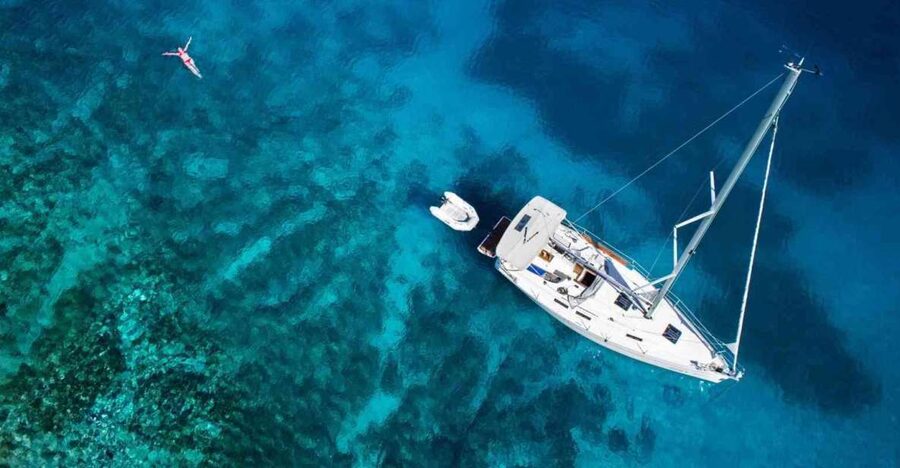 From Chania: Fully Private Sailing Cruise with Meal & Drinks - A private day on the water from Souda