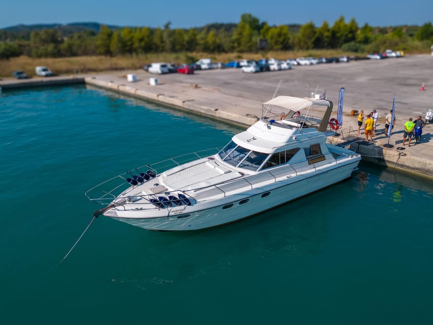 From Corfu: Luxury Yacht Cruise to Paxos and Antipaxos - The Blue Caves are best seen from the water