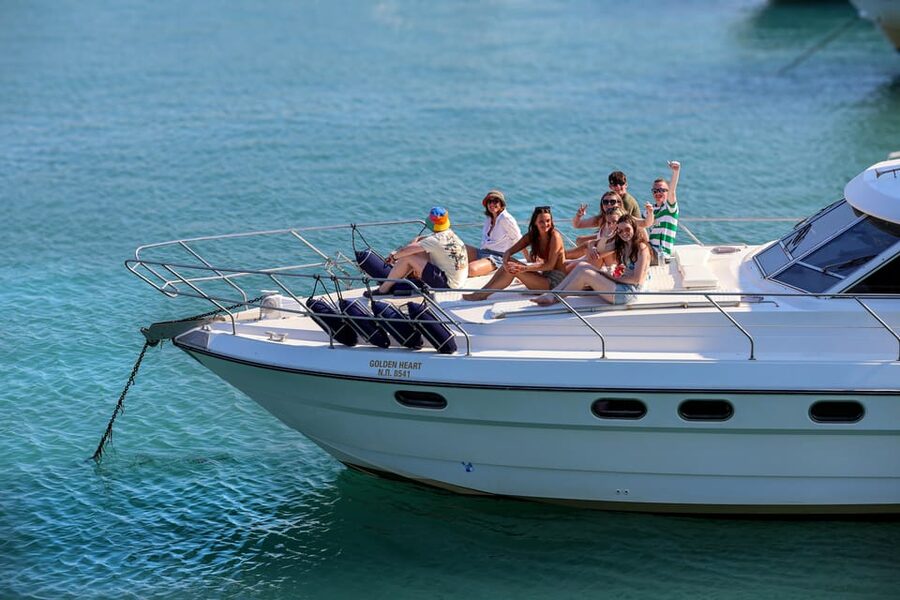 From Corfu: Luxury Yacht Cruise to Sivota and Blue Lagoon - A Three-Part Afternoon on the Ionian Sea