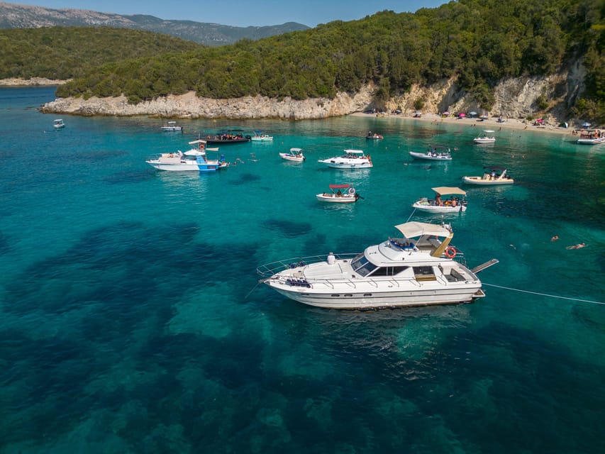 From Corfu: Luxury Yacht Cruise to Sivota and Blue Lagoon - Leaving From Lefkimmi Port at 3:30