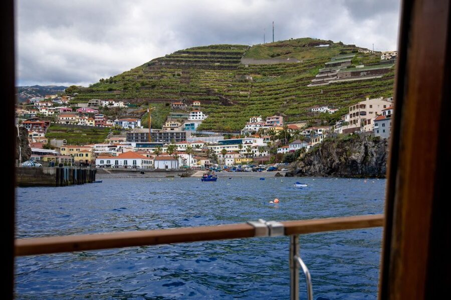 From Funchal: West Bays Sailing Tour with Lunch - Leaving Funchal for the open Atlantic