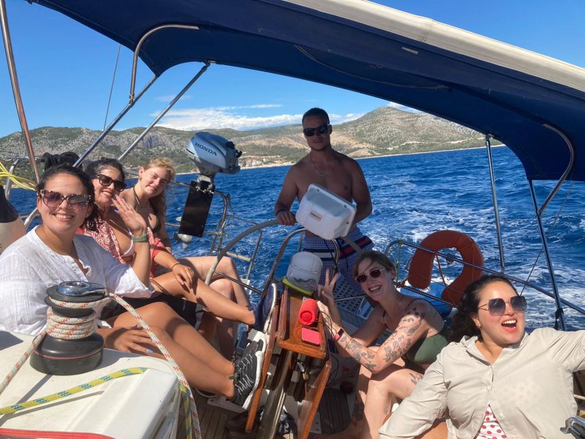 From Hvar: Pakleni Islands & Red Rocks Comfort Sailboat Tour - Dubovica Beach brings a slower change of pace