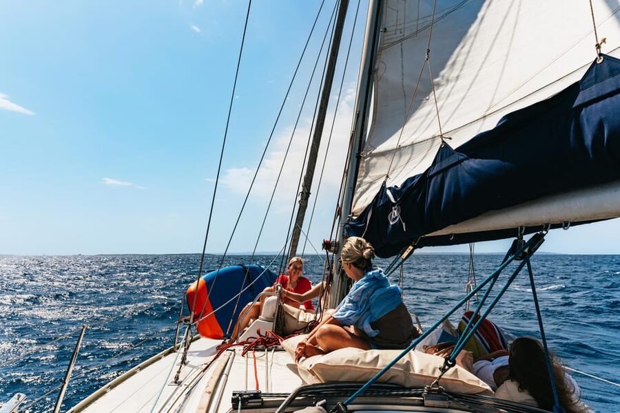 From Ibiza: Sailing Tour to Formentera with Beach Stops - What is included on the boat