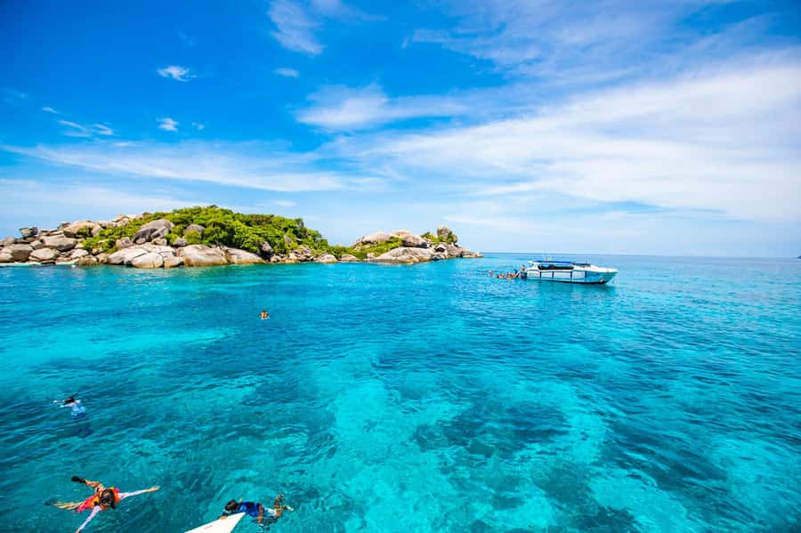 From Khao Lak: Similan Islands Day Trip by Luxury Catamaran - Island No. 8 and the climb to Sailing Rock