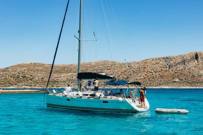 From Kissamos: Balos Gramvousa Sailing Cruise with Lunch - A Cretan lunch cooked on the boat