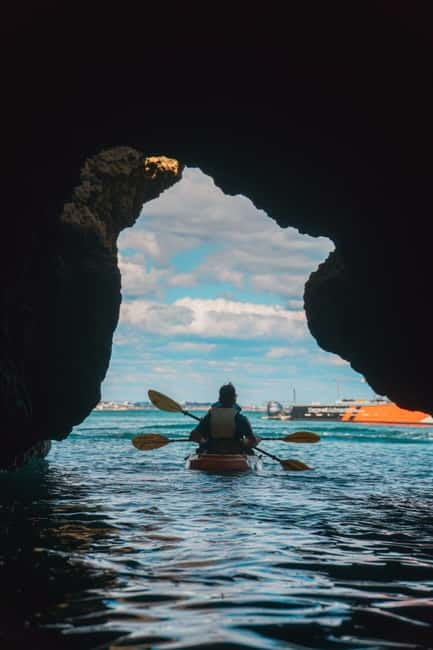 From Lagos: Ponta da Piedade Caves Kayak Tour from Catamaran - Guides who keep the trip lively and safe