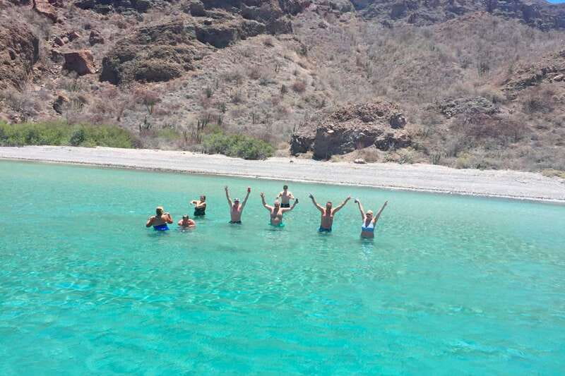 From Loreto: Snorkeling Catamaran Cruise - Snorkeling in clear water near the islands