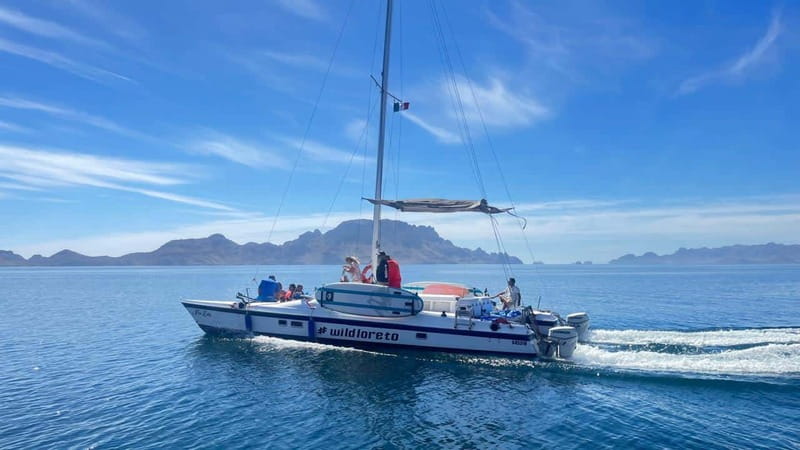 From Loreto: Snorkeling Catamaran Cruise - Learning the ropes before the snorkeling stop